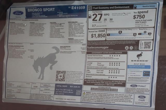 2026 Ford Bronco Sport Big Bend