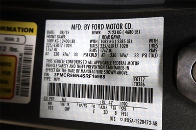 2025 Ford Bronco Sport Big Bend Demo