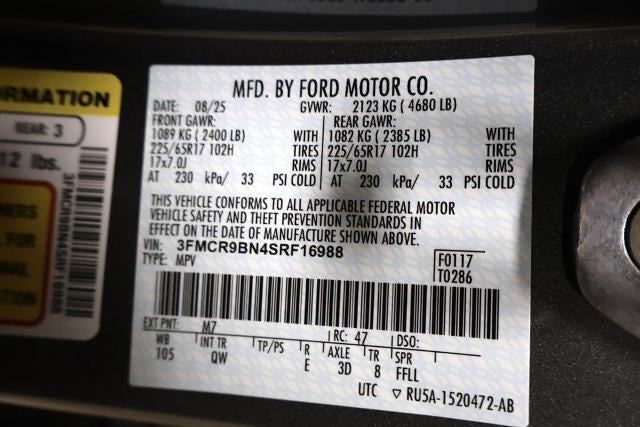 2025 Ford Bronco Sport Big Bend Demo