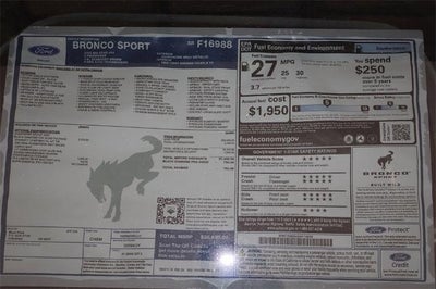 2025 Ford Bronco Sport Big Bend Demo