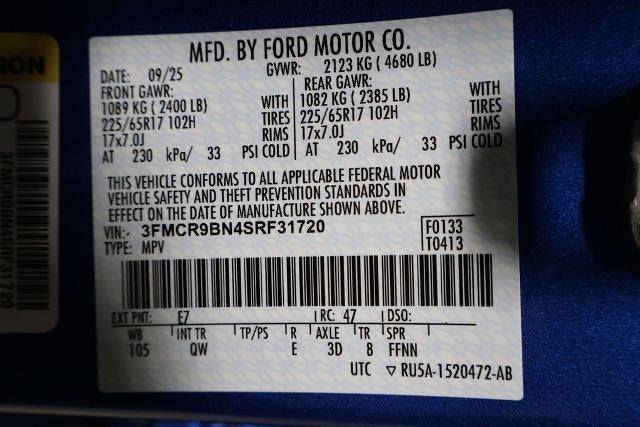 2025 Ford Bronco Sport Big Bend Demo