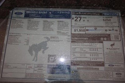 2025 Ford Bronco Sport Big Bend Demo