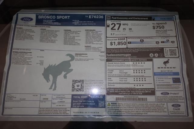 2026 Ford Bronco Sport Big Bend