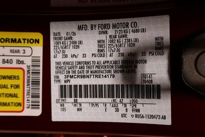 2026 Ford Bronco Sport Big Bend Demo