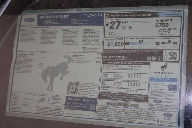 2026 Ford Bronco Sport Big Bend Demo