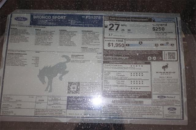 2025 Ford Bronco Sport Big Bend Demo