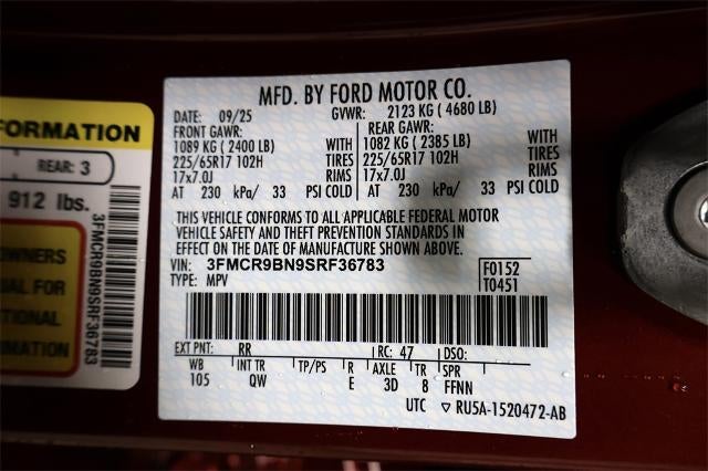 2025 Ford Bronco Sport Big Bend Demo