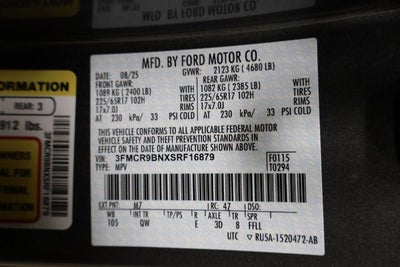 2025 Ford Bronco Sport Big Bend Demo