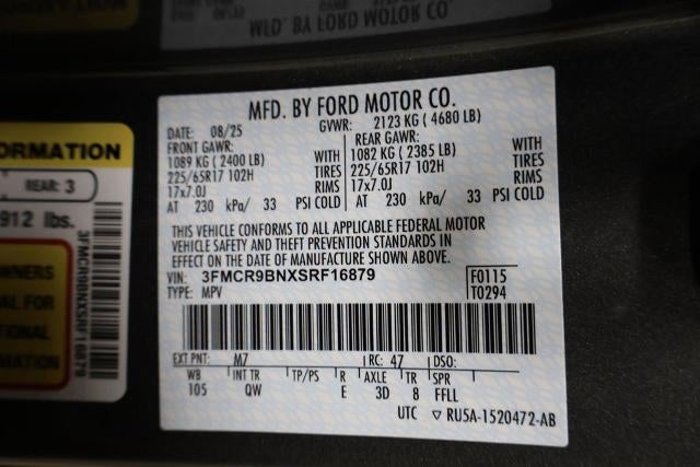 2025 Ford Bronco Sport Big Bend Demo