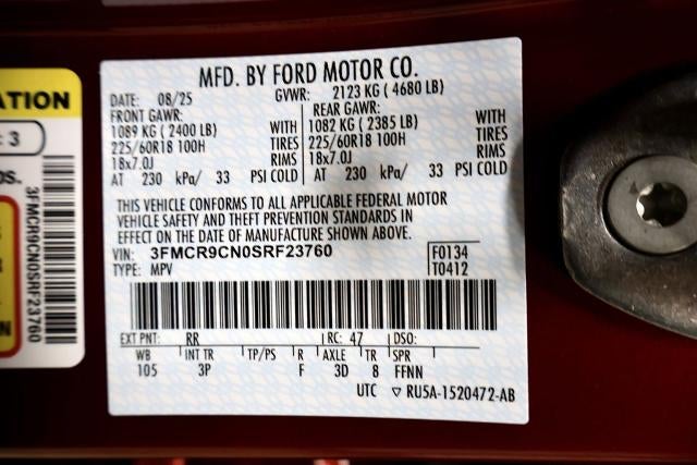 2025 Ford Bronco Sport Outer Banks Demo