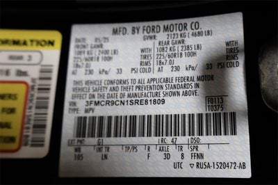 2025 Ford Bronco Sport Outer Banks