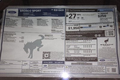 2025 Ford Bronco Sport Outer Banks