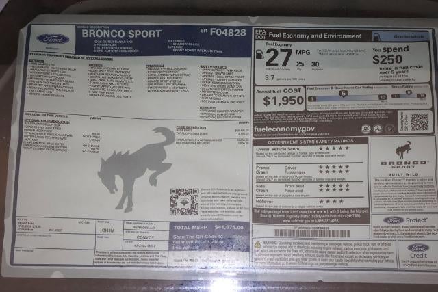 2025 Ford Bronco Sport Outer Banks