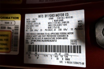 2025 Ford Bronco Sport Outer Banks Demo