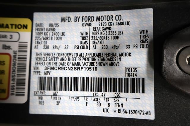 2025 Ford Bronco Sport Outer Banks Demo