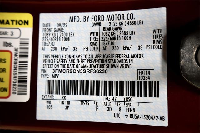 2025 Ford Bronco Sport Outer Banks Demo