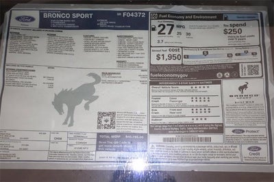 2025 Ford Bronco Sport Outer Banks Demo