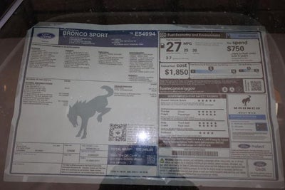 2026 Ford Bronco Sport Outer Banks Demo