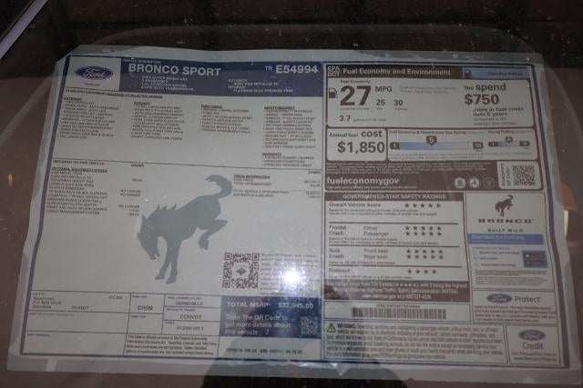 2026 Ford Bronco Sport Outer Banks Demo