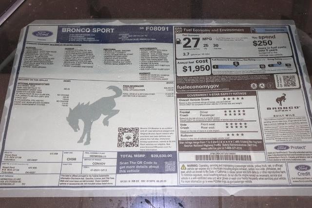 2025 Ford Bronco Sport Outer Banks