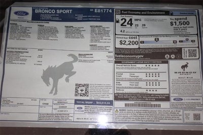 2025 Ford Bronco Sport Outer Banks