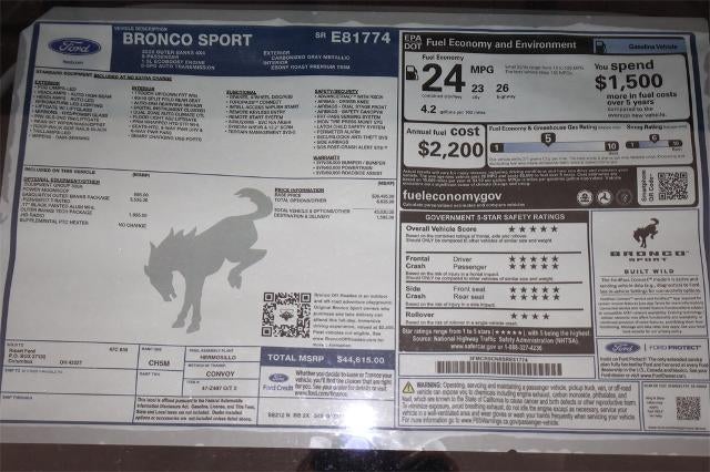 2025 Ford Bronco Sport Outer Banks