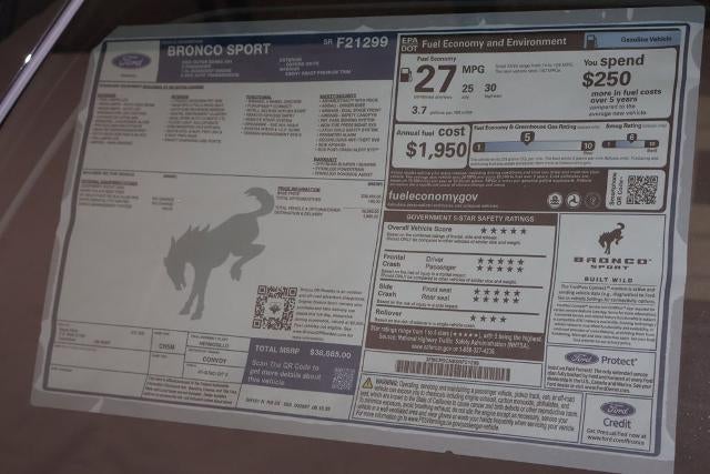 2025 Ford Bronco Sport Outer Banks Demo