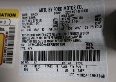 2025 Ford Bronco Sport Badlands