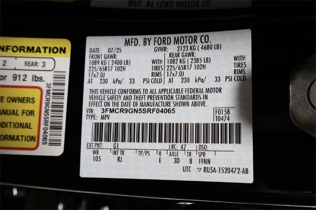 2025 Ford Bronco Sport Heritage Demo