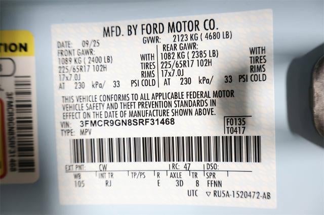 2025 Ford Bronco Sport Heritage Demo