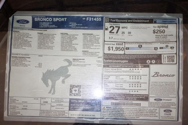 2025 Ford Bronco Sport Heritage Demo