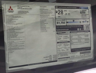 2026 Mitsubishi Outlander SE