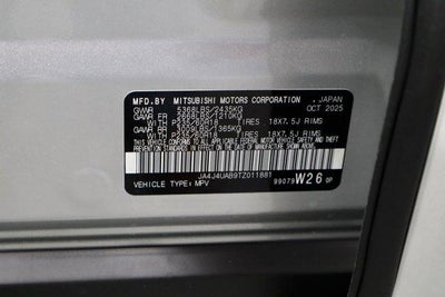 2026 Mitsubishi Outlander ES