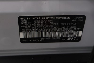 2026 Mitsubishi Outlander SE