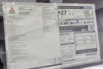 2026 Mitsubishi Outlander SE