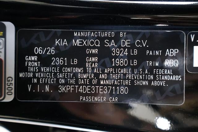 2026 Kia K4 LXS