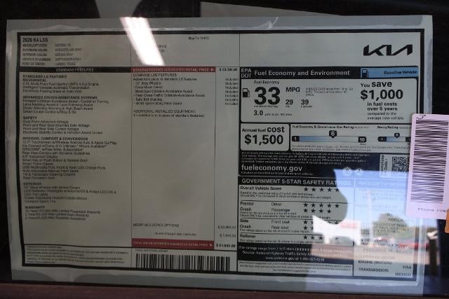 2026 Kia K4 LXS