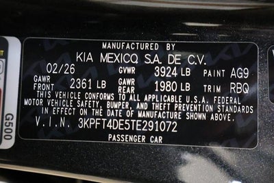 2026 Kia K4 LXS