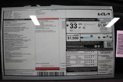 2026 Kia K4 LXS