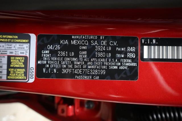 2026 Kia K4 LXS