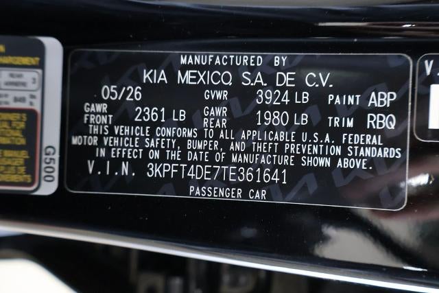 2026 Kia K4 LXS