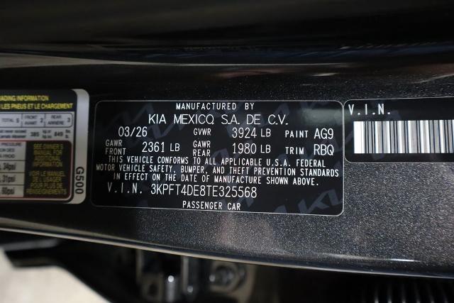 2026 Kia K4 LXS