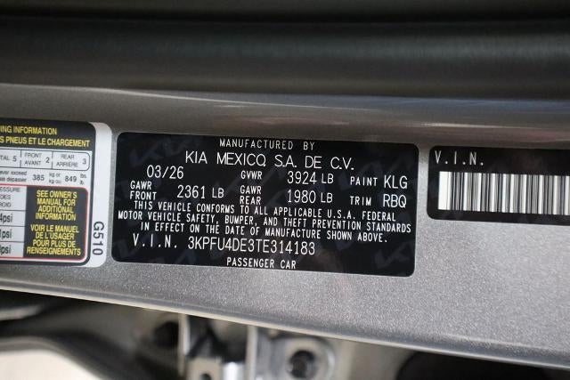 2026 Kia K4 EX