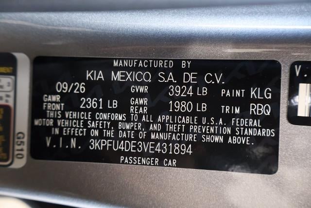 2027 Kia K4 EX