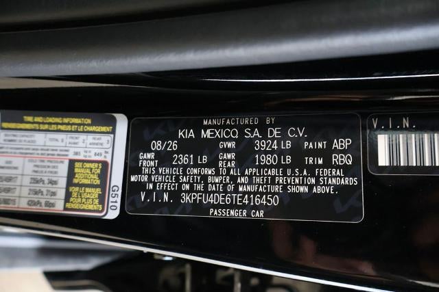 2026 Kia K4 EX