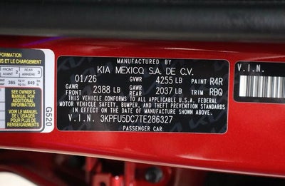 2026 Kia K4 GT-Line Turbo