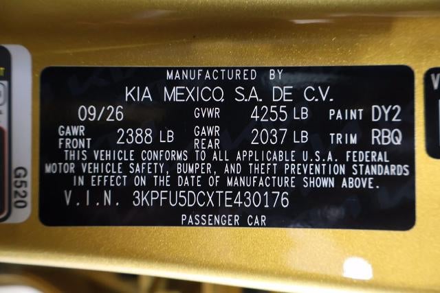2026 Kia K4 Hatchback GT-Line Turbo