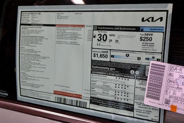 2026 Kia K4 Hatchback GT-Line