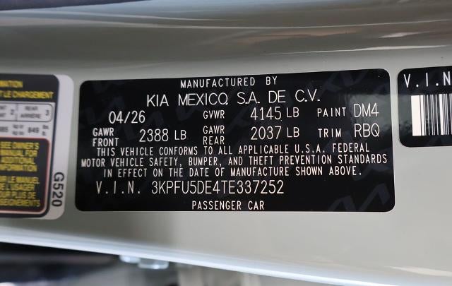 2026 Kia K4 Hatchback GT-Line