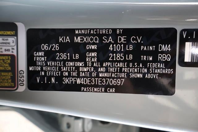 2026 Kia K4 GT-Line